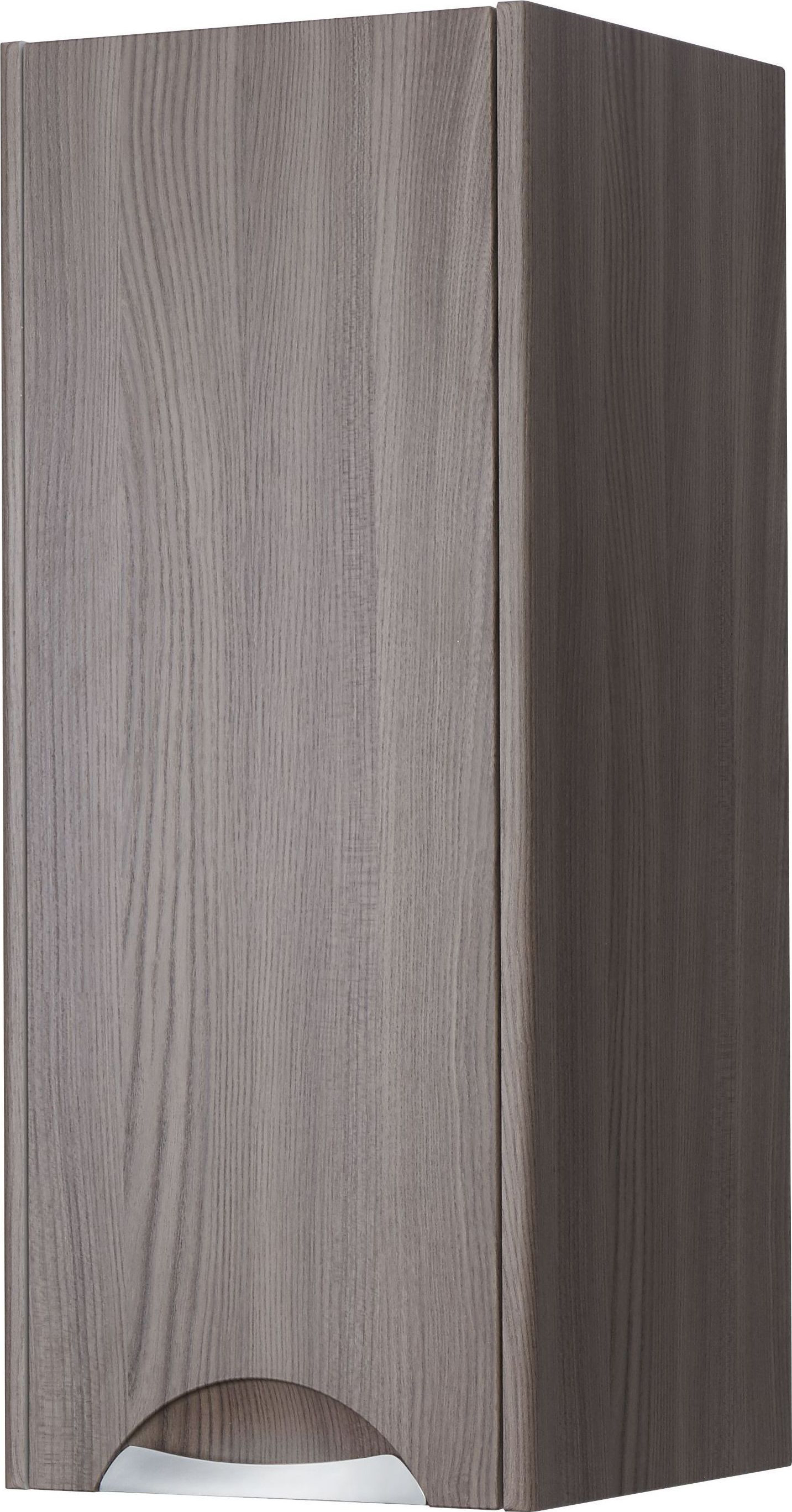Шкаф-пенал Акватон Сильва 32x78 см тёмное дерево 1A215703SIW5L левый