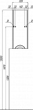 Шкаф-пенал Акватон Сильва 32x78 см тёмное дерево 1A215703SIW5R правый фото 4