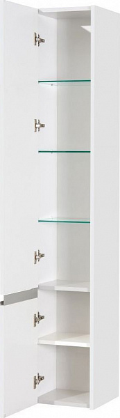 Шкаф-пенал Акватон Капри 30x163 см белый 1A230503KP01L левый фото 2