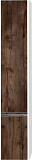 Шкаф-пенал Акватон Капри 30x163 см тёмное дерево 1A230503KPDBR правый фото 1