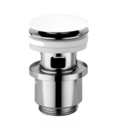 Донный клапан для раковины Cezares CZR-SAT25-BIO белый