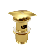 Донный клапан для раковины WasserKRAFT A165 золото