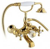 Смеситель Timo Nelson 1914Y-CR Gold для ванны с душем фото 1