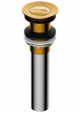 Донный клапан для раковины WasserKRAFT A252 золото фото 1