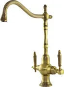 Смеситель ZorG Sanitary ZR 351 YF BR для кухонной мойки