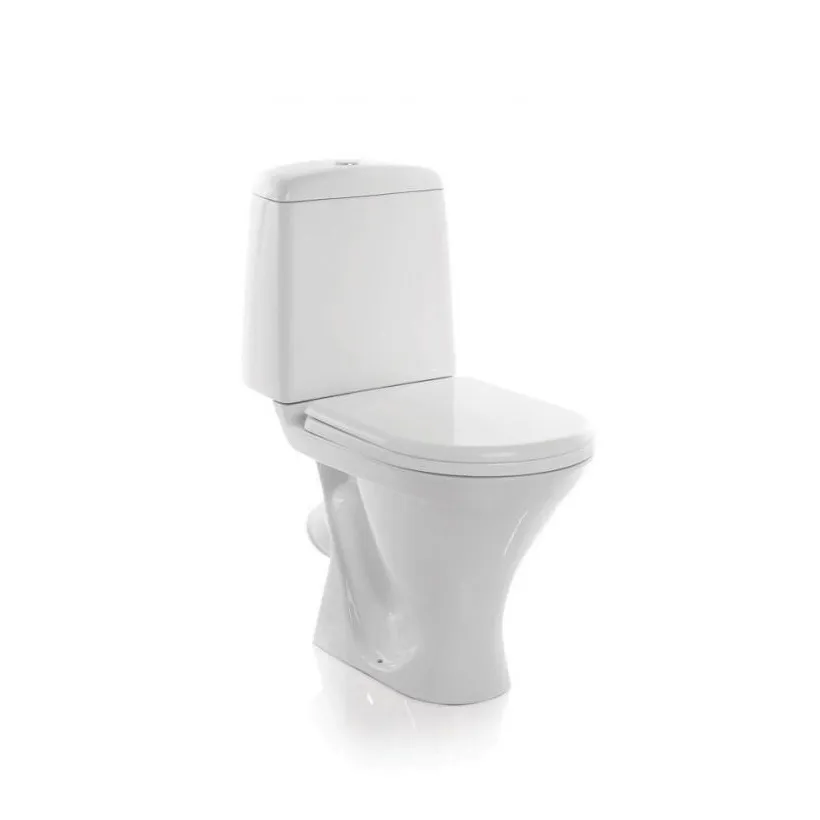 Унитаз-компакт Sanita Аттика WC.CC/Attica/1-P/WHT.G/S1 напольный с сиденьем
