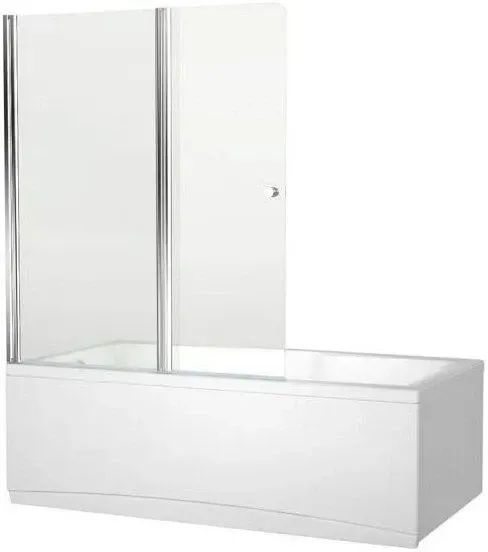 Шторка на ванну Aquanet Alfa NF6222-pivot прозрачное стекло