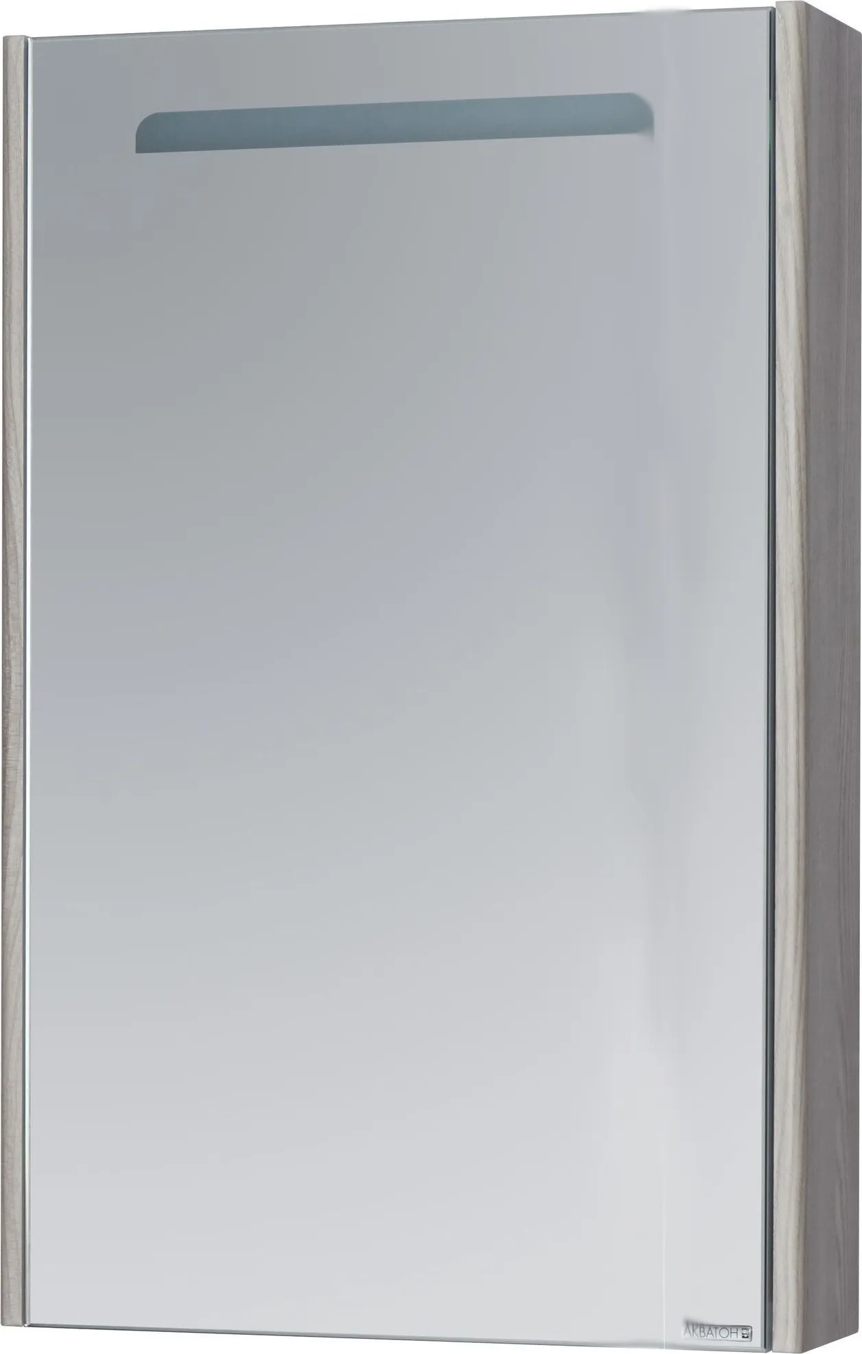 Зеркало-шкаф Акватон Сильва 50x78 см 1A215502SIW6L с подсветкой