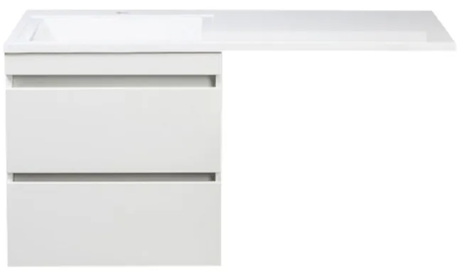 Тумба с раковиной Style Line Даллас 120 подвесная левая