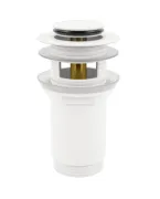 Донный клапан для раковины Wellsee Drainage System 182133000 белый