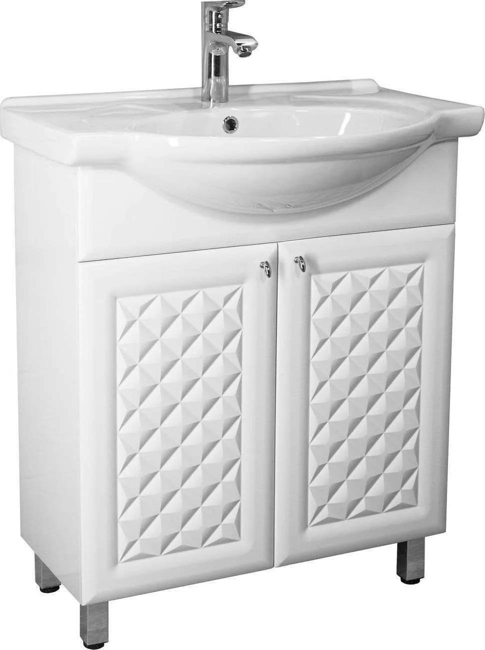 Тумба с раковиной Style Line Канна 70 напольная