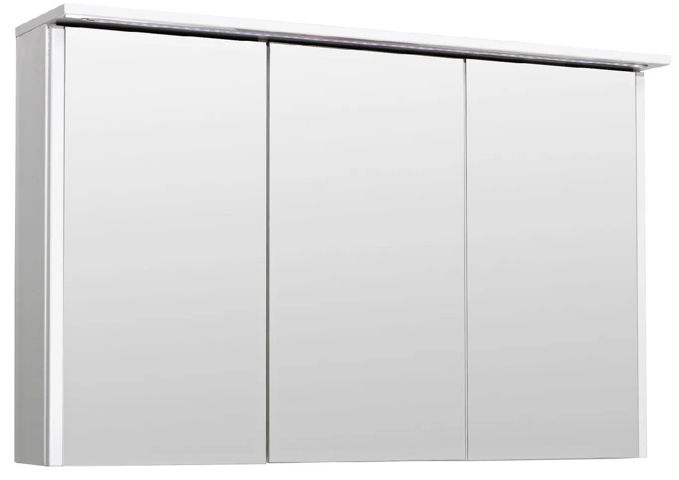 Зеркало-шкаф Runo Лира 105x70 00-00000254 с подсветкой