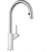 Смеситель для кухни Blanco Carena S SILGRANIT 520984 белый