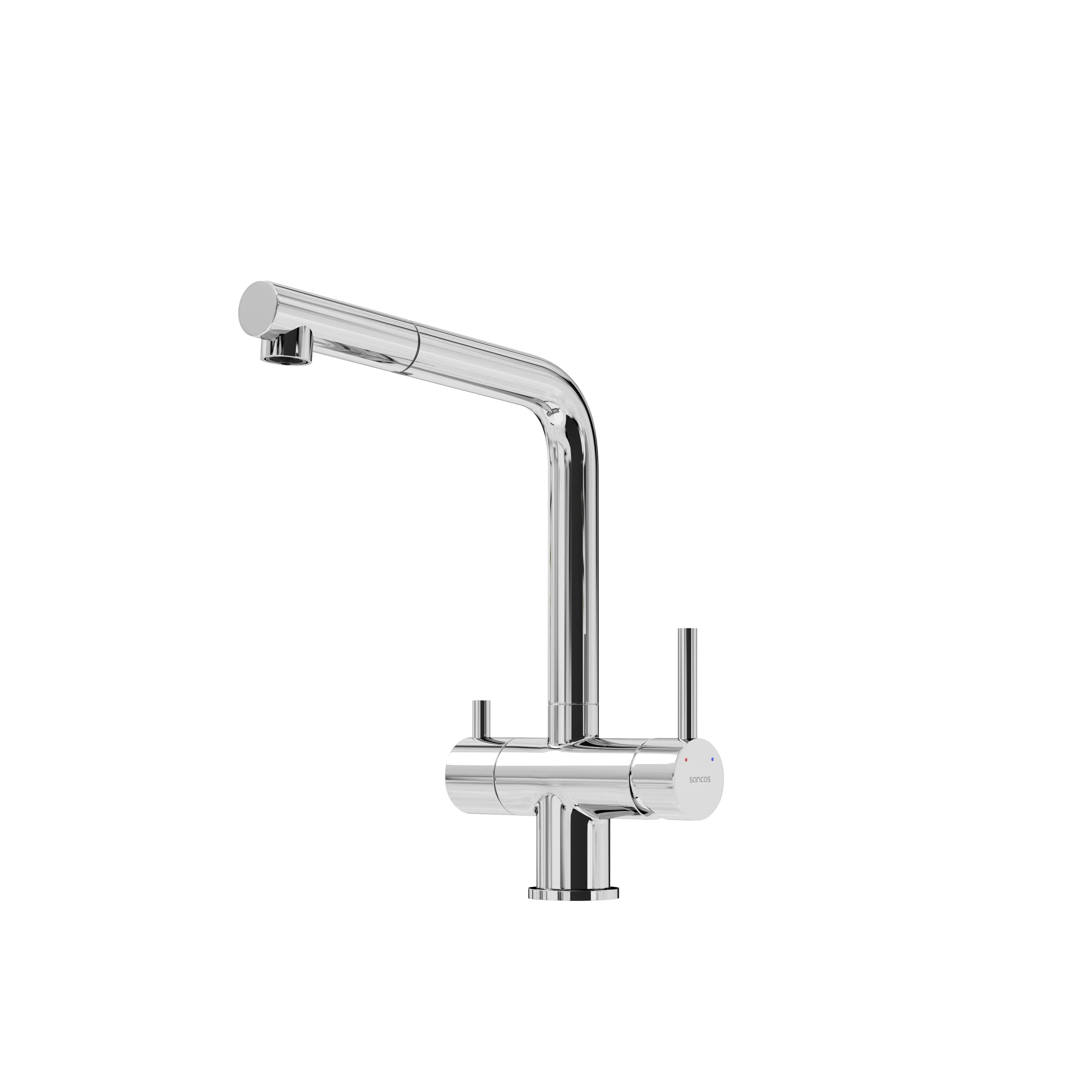 Смеситель для кухонной мойки Sancos Spin SC4015CH