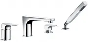 Смеситель WasserKRAFT Salm 2755 на борт ванны