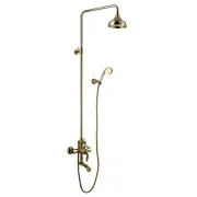 Душевая стойка Lemark Brava LM4762G со смесителем