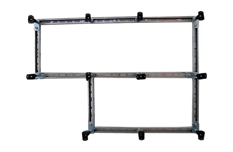 Каркас с ножками для душевых поддонов Cezares TRAY-M-RH-120/90-ML-R правый