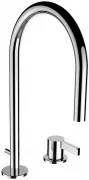 Смеситель Laufen Kartell by Laufen 3.1133.2.004.221.1 для раковины с донным клапаном