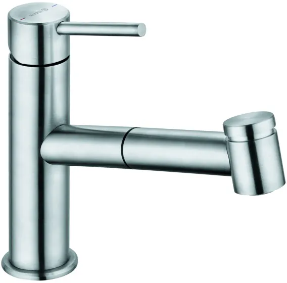 Смеситель Kludi Steel 44851F860 для кухонной мойки фото 1