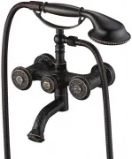 Смеситель Lemark Jasmine LM6614ORB для ванны с душем