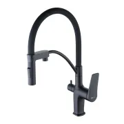 Смеситель Lemark Bronx LM3761BL для кухонной мойки