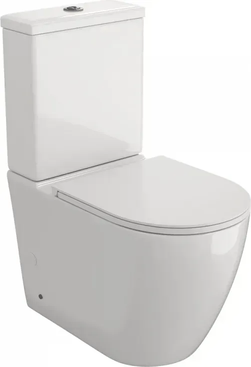 Унитаз-компакт Paomo Milana R PO-40120 напольный безободковый с микролифтом