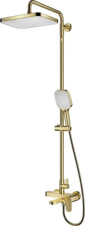 Душевая стойка Raglo R50 R50.24.23 золотой