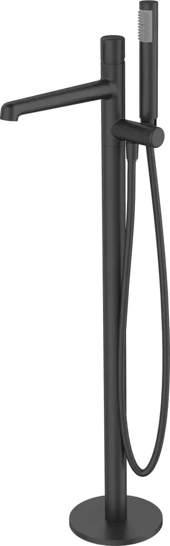 Смеситель BelBagno Uno UNO-FMT-NERO для ванны напольный