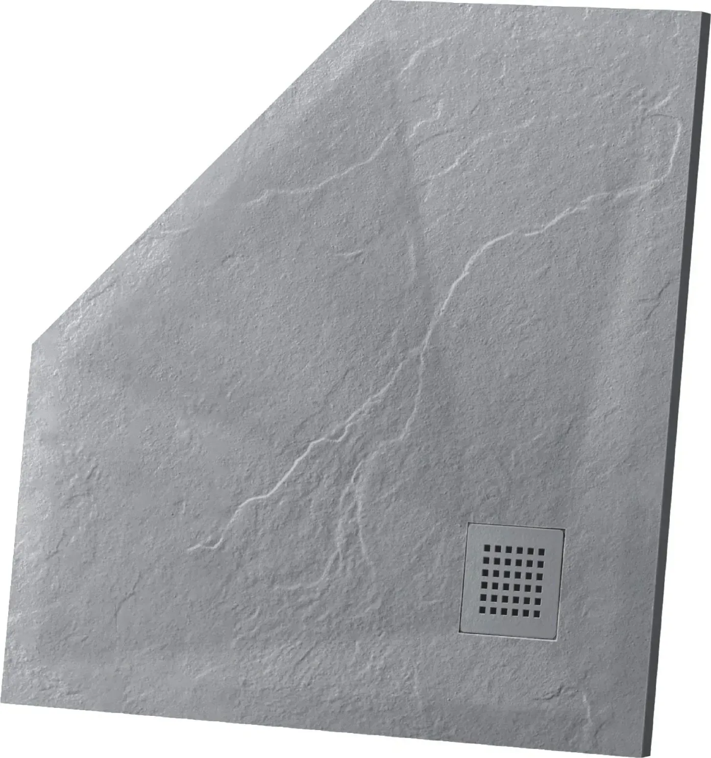 Душевой поддон из искусственной камня Vincea H25 90x2.5x90 VST-4SP9090G