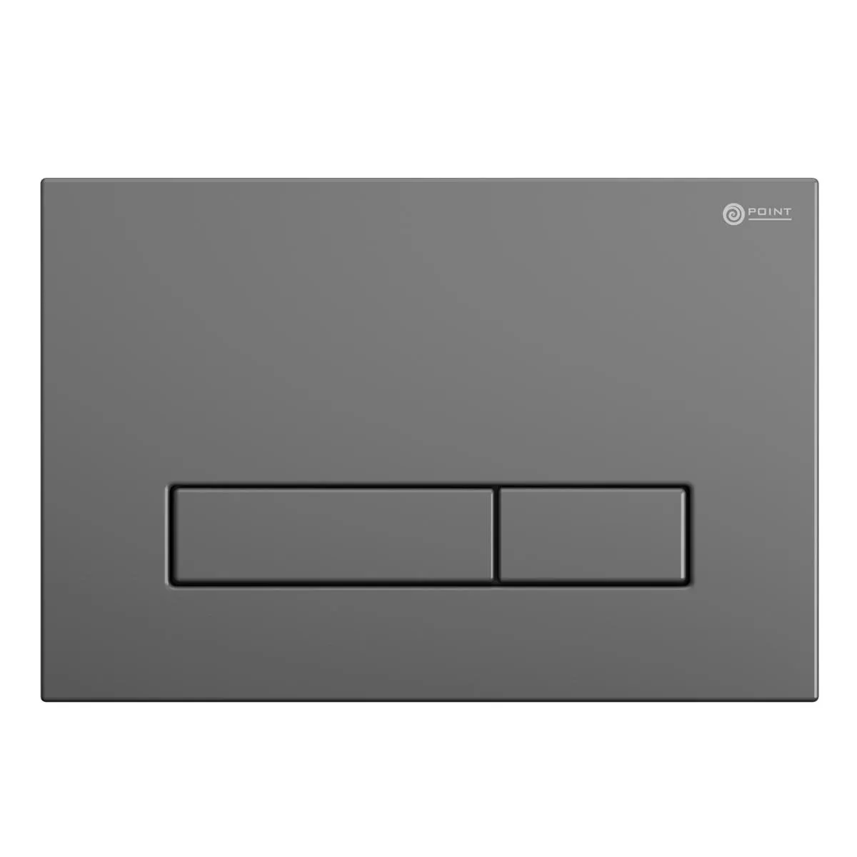Кнопка смыва Point Меркурий PN44831GM графит матовая
