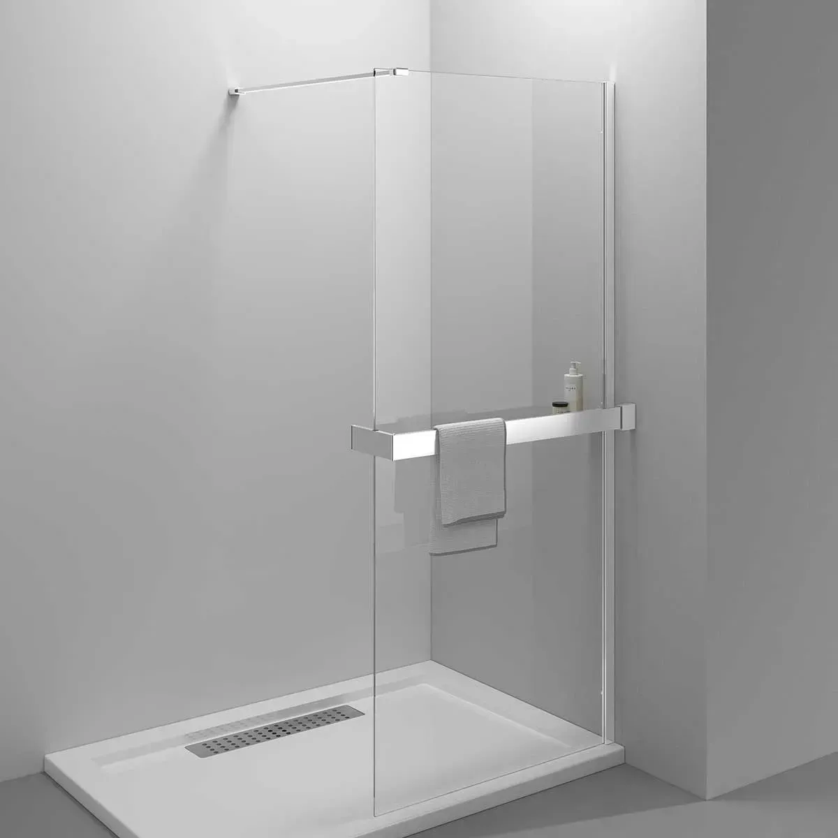 Душевая перегородка Vincea Walk in HR 90x200 VSW-4HR900CL профиль хром стекло прозрачное