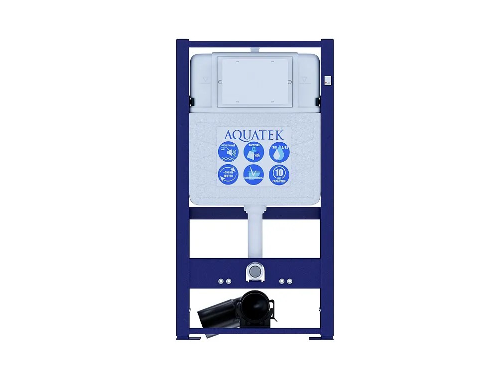 Система инсталляции Aquatek INS-0000016 для унитазов с шумоизоляцией