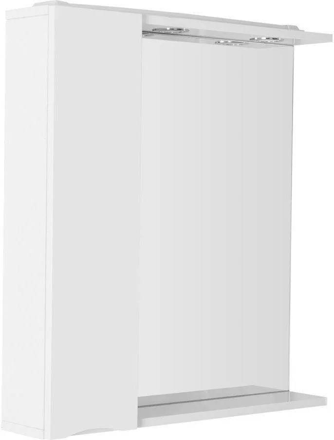 Зеркало-шкаф BelBagno Marino 70x75 MARINO-SPC-700/750-1A-BL-P-L левое с подсветкой