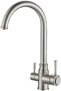 Смеситель Steel Hammer SH 763 INOX для кухонной мойки