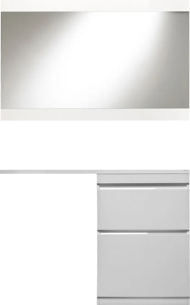 Мебель для ванной Style Line Даймонд 120 напольная белая правая