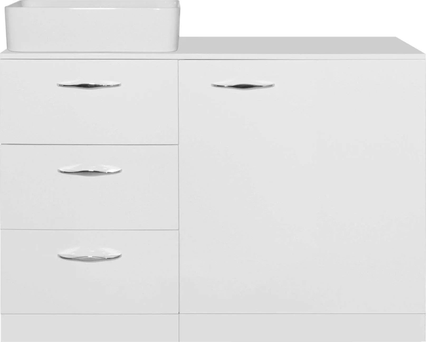 Тумба с раковиной Style Line Берн 120 напольная