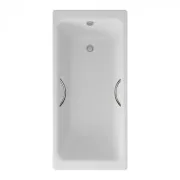 Ванна чугунная Delice Parallel 180x80 DLR220506R с ручками