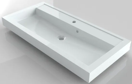 Раковина Riho Bologna 100 см F7BO110048111 фото 2