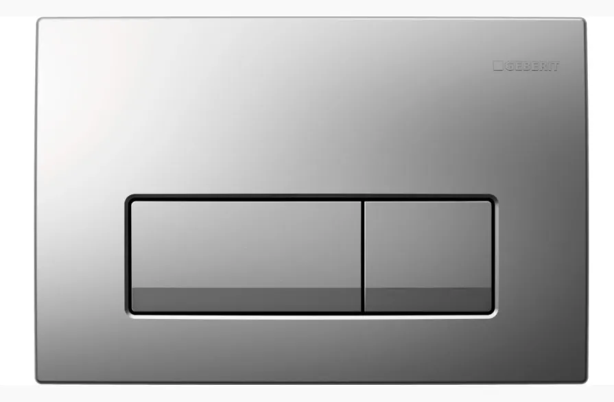 Кнопка смыва Geberit Delta 115.119.DW.1 хром матовая