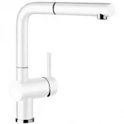 Смеситель для кухни Blanco Linus S SILGRANIT 516692 белый