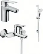 Комплект смесителей Hansgrohe Logis E 71178000/71415000/26532400 3 в 1