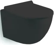 Унитаз Vincea Globo VT1-14SMB подвесной безободковый с микролифтом