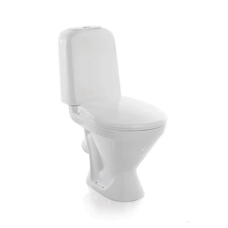 Унитаз-компакт Sanita Самарский WC.CC/Samarsky/1-P/WHT.G/S1 напольный с сиденьем