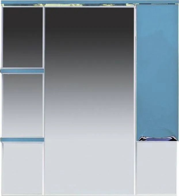 Зеркало-шкаф Misty Кристи 90x103 П-Кри02090-061СвП правое с подсветкой