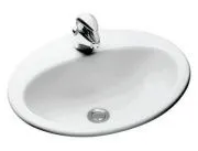 Раковина Jacob Delafon Ovale Minima E1358-00 50х41.5 см