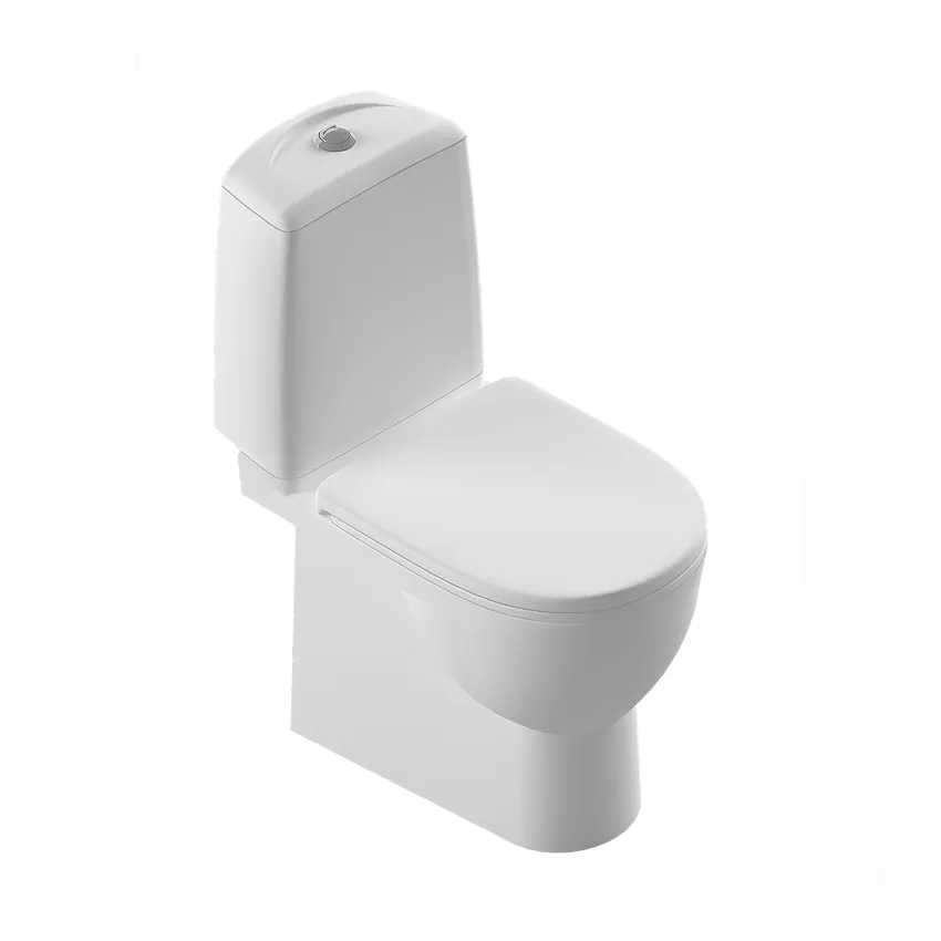 Унитаз-компакт Sanita Luxe Best WC.CC/Best/2-DM/WHT.G/S1 напольный с сиденьем микролифт