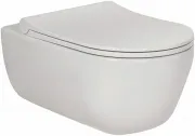 Унитаз Berges Wasserhaus Ego XL Rimless 082118 подвесной безободковый с микролифтом