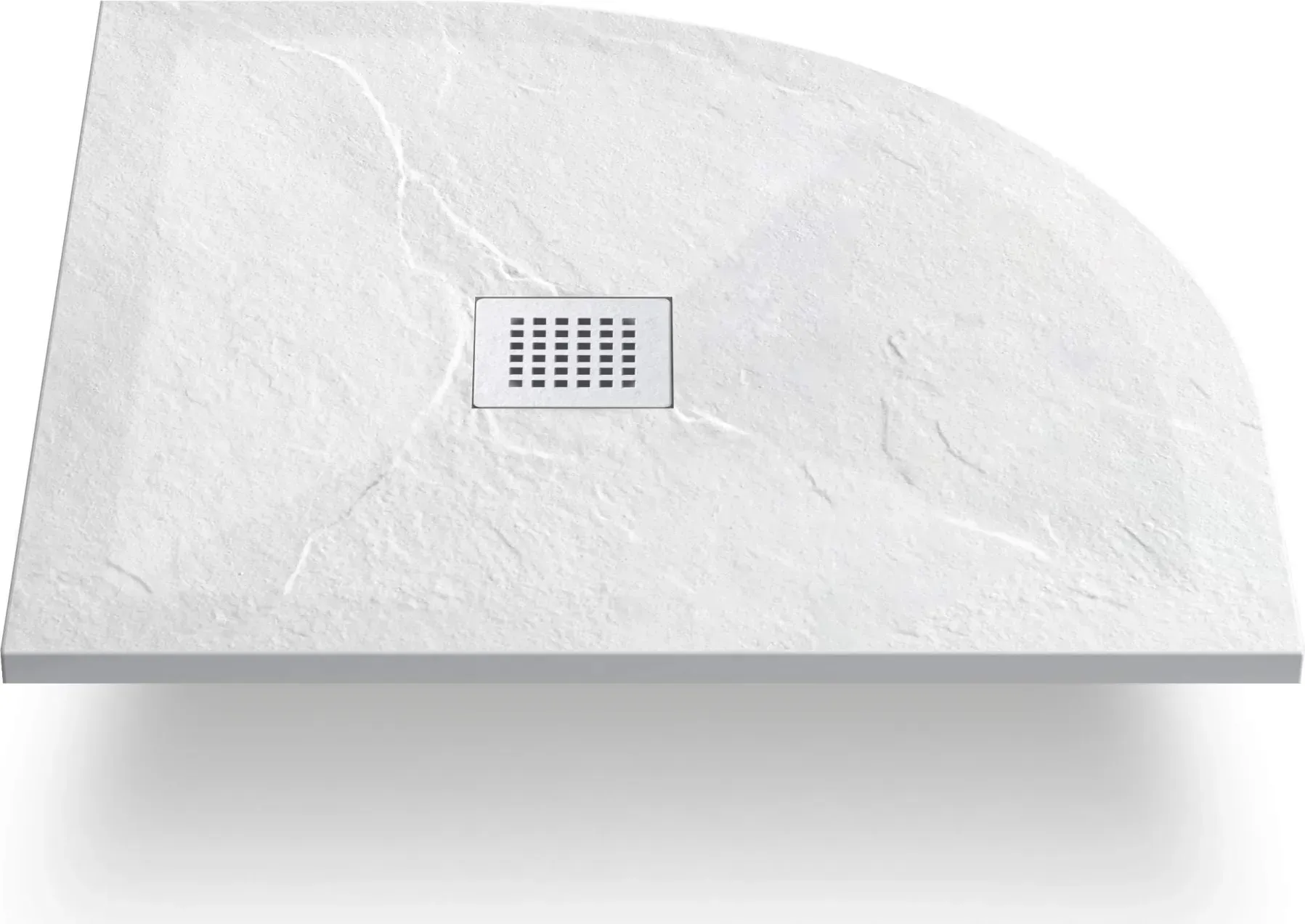 Душевой поддон из искусственной камня Vincea H25 90x2.5x90 VST-4SQ9090W