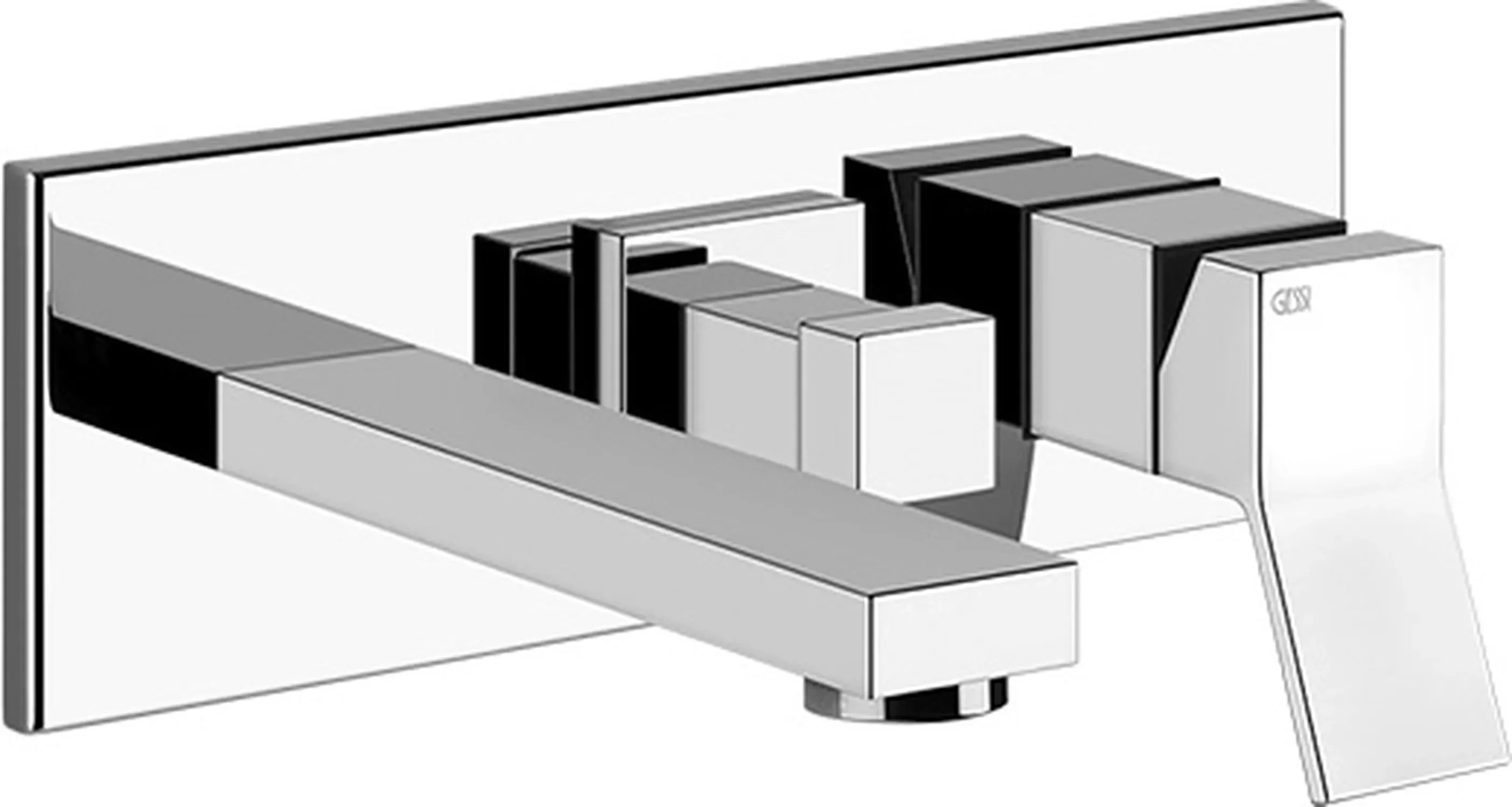 Смеситель дла ванны с душем Gessi 53136#031
