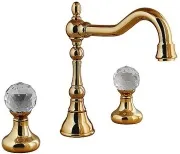 Смеситель Caprіgo BOHEME-Swarovski 31-021-vot для раковины с донным клапаном
